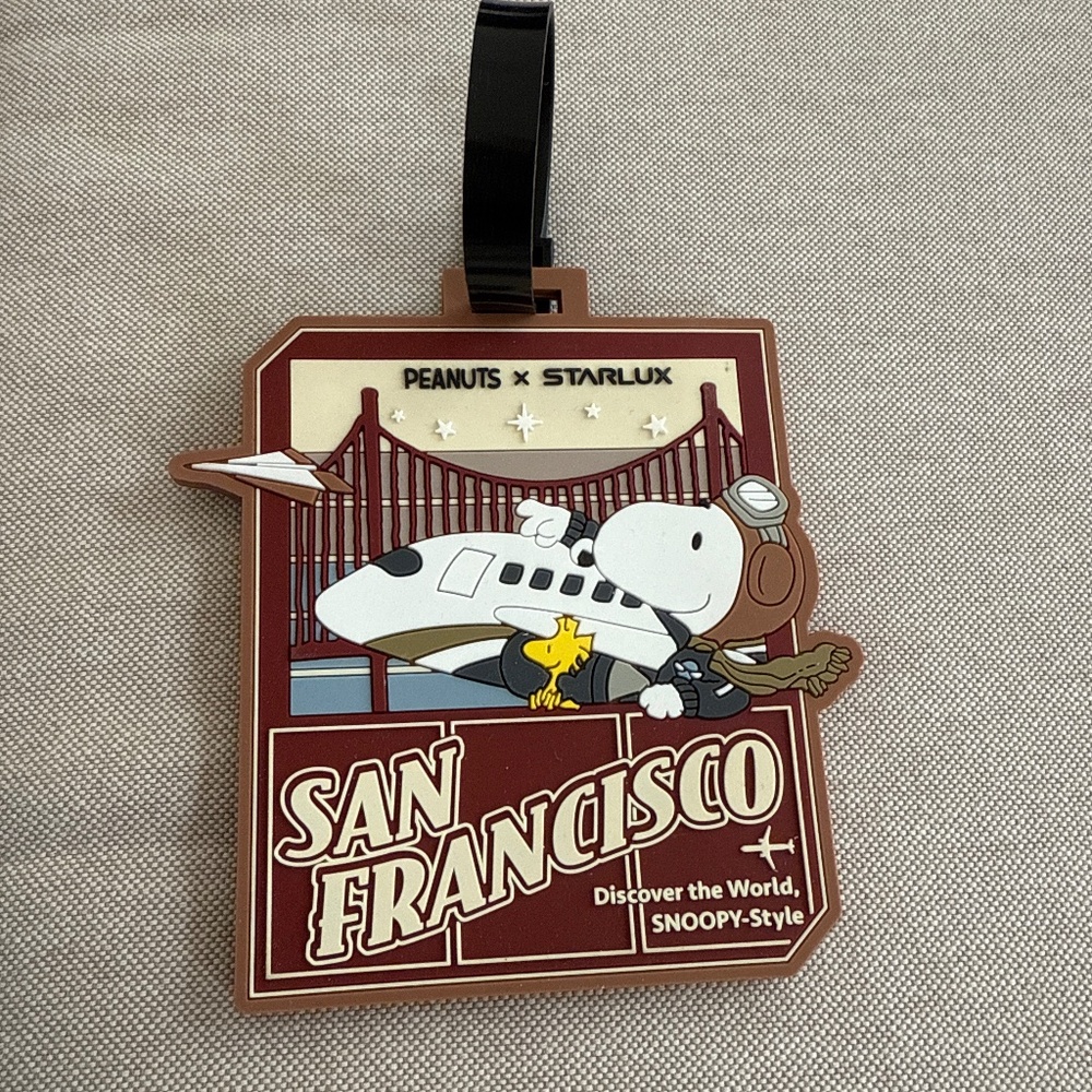 Snoopy suitcase/Luggage tag